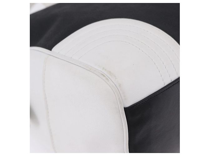 Borsa a mano LOEWE Anagram PVC Leather Black White Auth ka6073 Nero Bianco - vista 16
