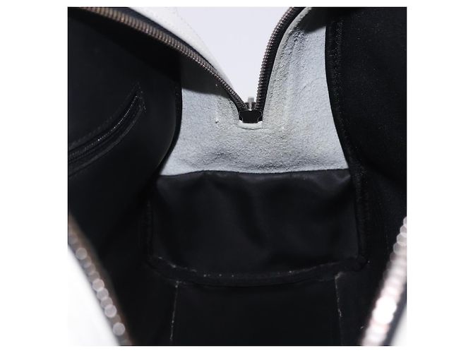 Borsa a mano LOEWE Anagram PVC Leather Black White Auth ka6073 Nero Bianco - vista 20