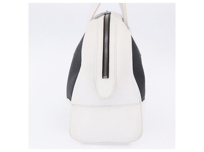 Borsa a mano LOEWE Anagram PVC Leather Black White Auth ka6073 Nero Bianco - vista 4