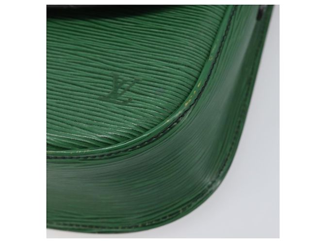 LOUIS VUITTON Epi Saint Cloud GM Shoulder Bag Green M52194 LV Auth 202945 - view 14