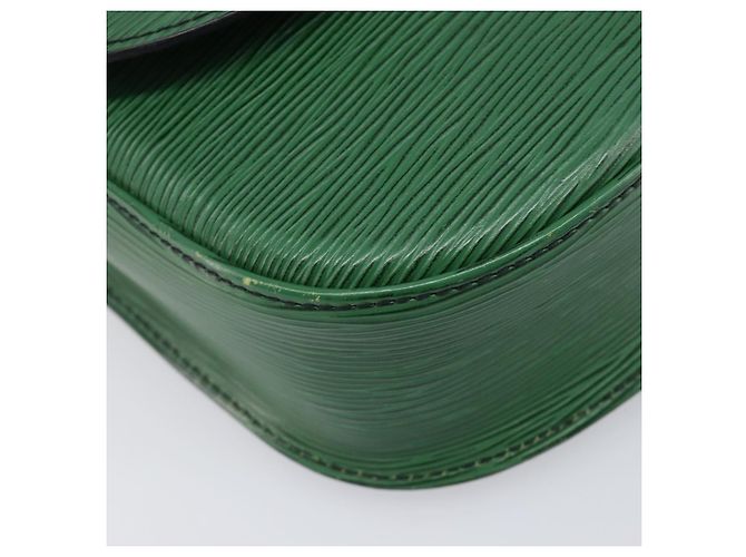 LOUIS VUITTON Epi Saint Cloud GM Shoulder Bag Green M52194 LV Auth 202945 - view 15