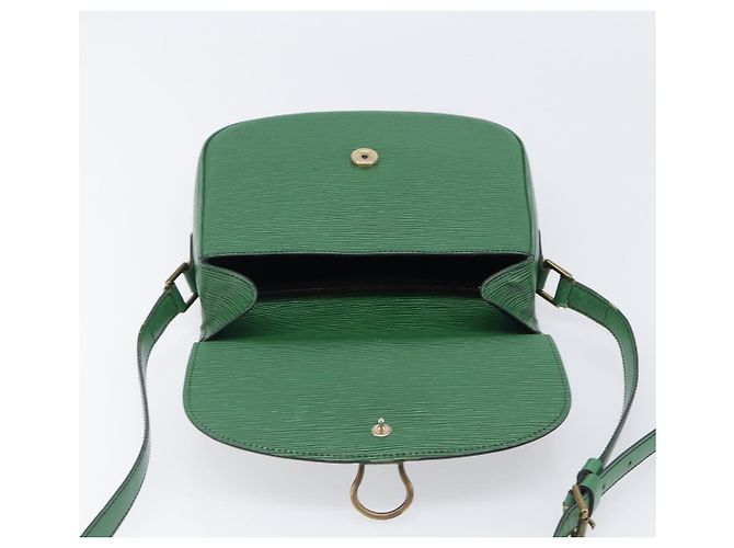 LOUIS VUITTON Epi Saint Cloud GM Shoulder Bag Green M52194 LV Auth 202945 - view 19