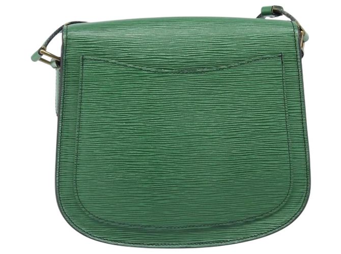 LOUIS VUITTON Epi Saint Cloud GM Shoulder Bag Green M52194 LV Auth 202945 - view 2