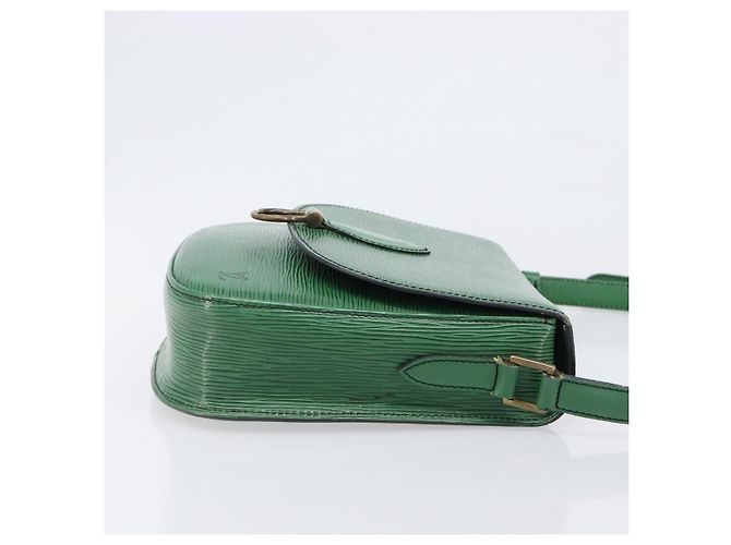 LOUIS VUITTON Epi Saint Cloud GM Shoulder Bag Green M52194 LV Auth 202945 - view 3