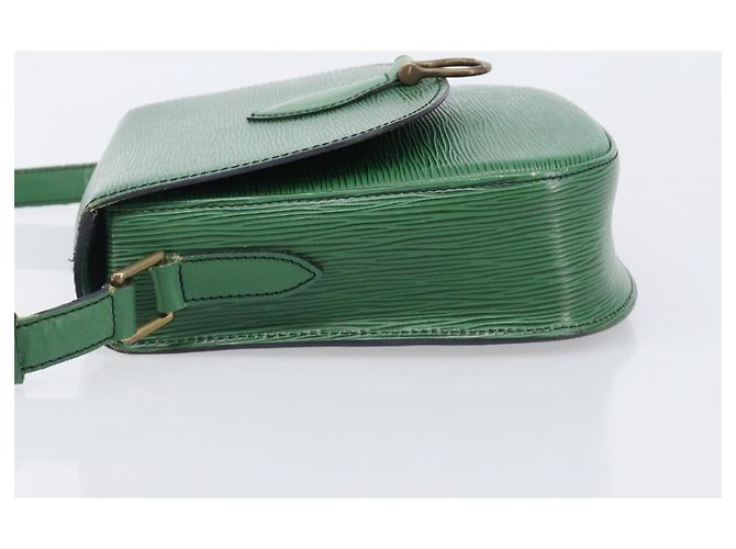 LOUIS VUITTON Epi Saint Cloud GM Shoulder Bag Green M52194 LV Auth 202945 - view 4
