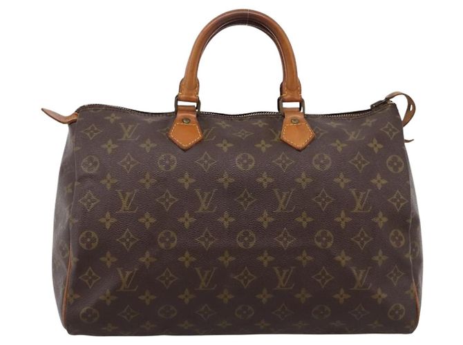 LOUIS VUITTON Monogram Speedy 35 Hand Bag M41524 LV Auth 200441A Monogramma - vista 13