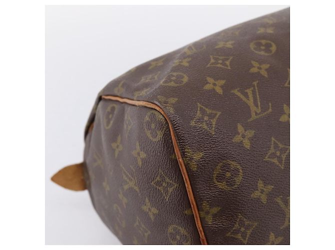 LOUIS VUITTON Monogram Speedy 35 Hand Bag M41524 LV Auth 200441A Monogramma - vista 15