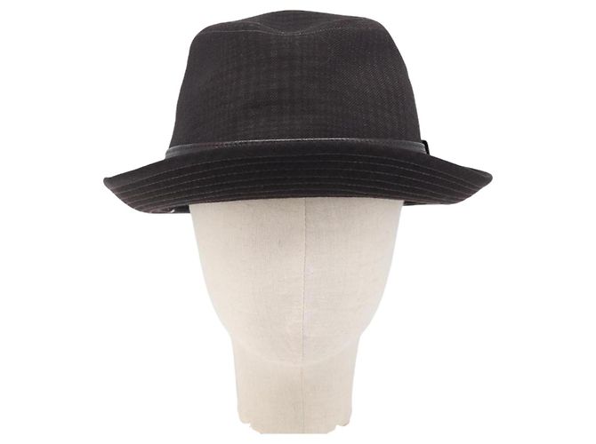 Hermès HERMES Fischerhut Wolle Schwarz Auth bs36965 - Ansicht 13