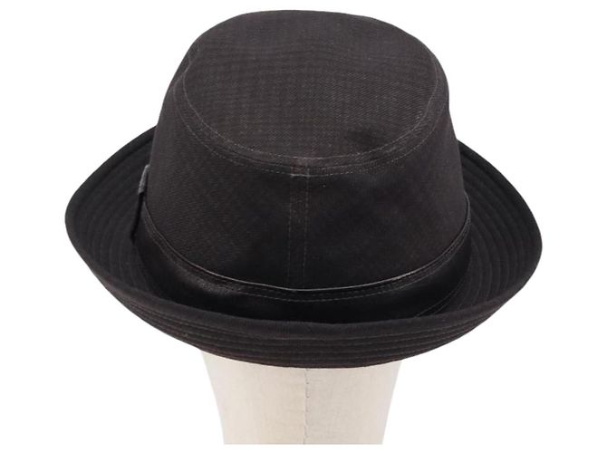 Hermès HERMES Fischerhut Wolle Schwarz Auth bs36965 - Ansicht 2
