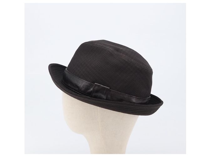 Hermès HERMES Fischerhut Wolle Schwarz Auth bs36965 - Ansicht 3