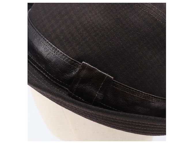 Hermès HERMES Fischerhut Wolle Schwarz Auth bs36965 - Ansicht 6