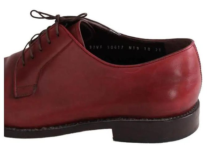 Salvatore Ferragamo Scarpe stringate bordeaux Bordò - vista 4