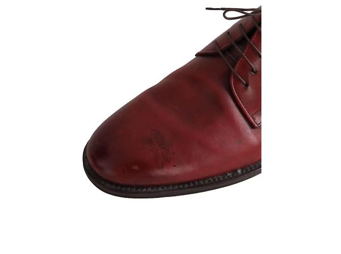 Salvatore Ferragamo Scarpe stringate bordeaux Bordò - vista 5