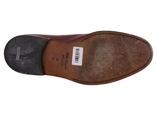 Salvatore Ferragamo Scarpe stringate bordeaux Bordò - vista 7