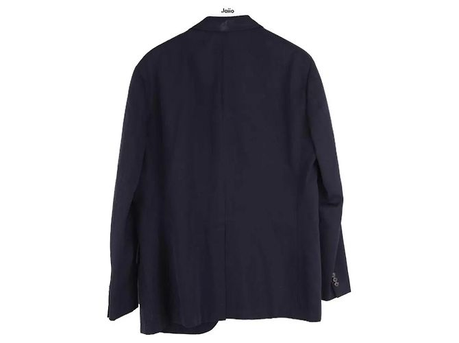 Fato Hermès de lã azul - vista 3