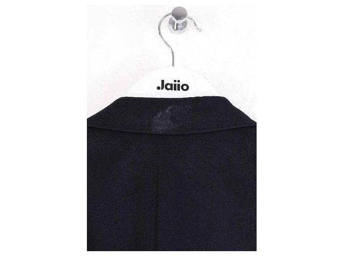 Fato Hermès de lã azul - vista 4