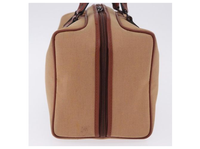 Autre Marque Borsa a mano SAINT LAURENT Canvas Beige Brown Auth ka6114 Marrone - vista 4