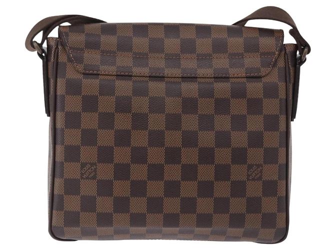 LOUIS VUITTON Damier Ebene District PM Shoulder Bag N41213 LV Auth 201434V - vista 2