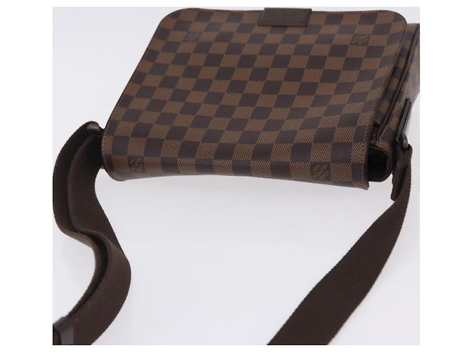 LOUIS VUITTON Damier Ebene District PM Shoulder Bag N41213 LV Auth 201434V - vista 6