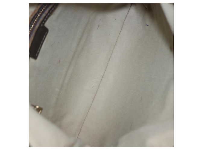 Borsa Tote 2 vie LOUIS VUITTON Monogram Mini Francoise Khaki M92209 LV Auth fm5439 Cachi - vista 10