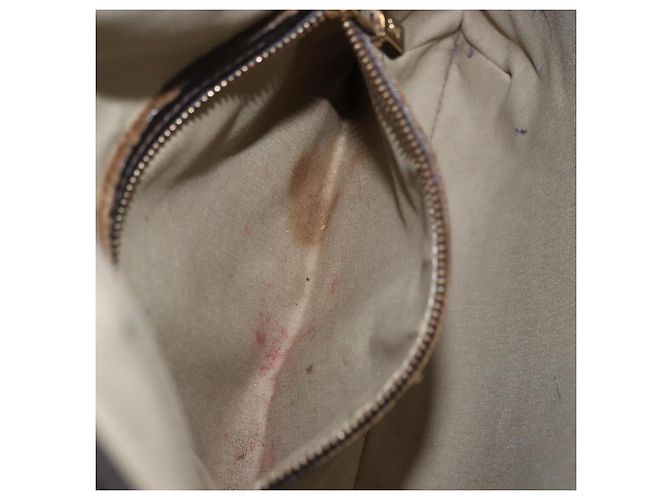Borsa Tote 2 vie LOUIS VUITTON Monogram Mini Francoise Khaki M92209 LV Auth fm5439 Cachi - vista 11