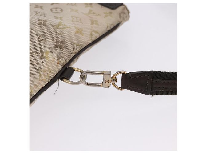 Borsa Tote 2 vie LOUIS VUITTON Monogram Mini Francoise Khaki M92209 LV Auth fm5439 Cachi - vista 21