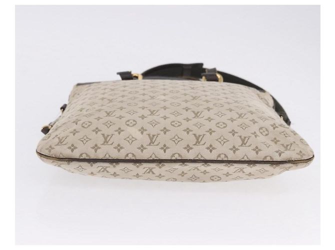 Borsa Tote 2 vie LOUIS VUITTON Monogram Mini Francoise Khaki M92209 LV Auth fm5439 Cachi - vista 6