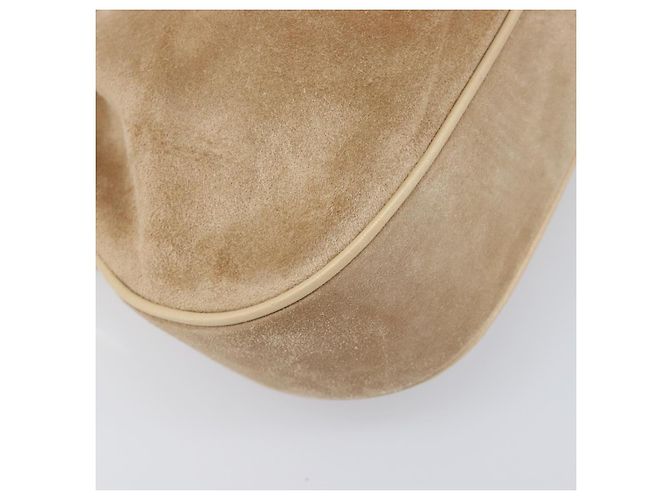 Borsa CARTIER PANTHERE Suede Beige Silver Auth 201200V Argento - vista 16