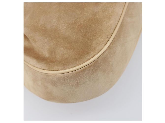 Borsa CARTIER PANTHERE Suede Beige Silver Auth 201200V Argento - vista 18