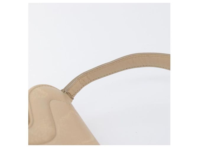Borsa CARTIER PANTHERE Suede Beige Silver Auth 201200V Argento - vista 8