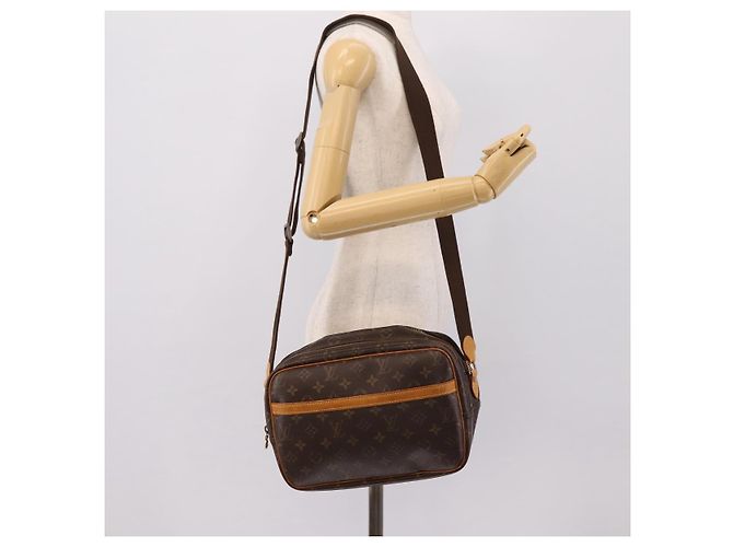 LOUIS VUITTON Monogram Reporter PM Shoulder Bag M45254 LV Auth BA15700 Monogramma - vista 24