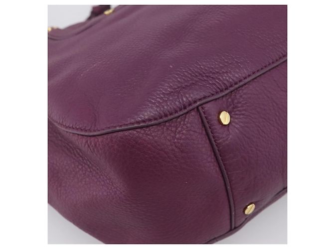 Borsa TORY BURCH in pelle 2way Viola Tono Oro Auth 203348A Porpora - vista 17