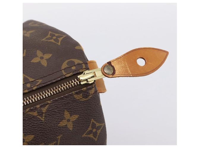 Borsa a mano LOUIS VUITTON Monogram Speedy 35 M41524 LV Auth 201426 Monogramma - vista 10