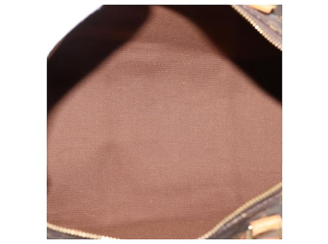 Borsa a mano LOUIS VUITTON Monogram Speedy 35 M41524 LV Auth 201426 Monogramma - vista 11