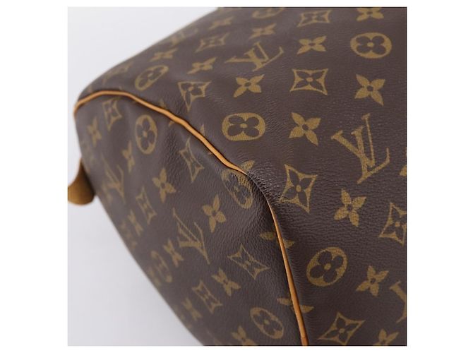 Borsa a mano LOUIS VUITTON Monogram Speedy 35 M41524 LV Auth 201426 Monogramma - vista 14