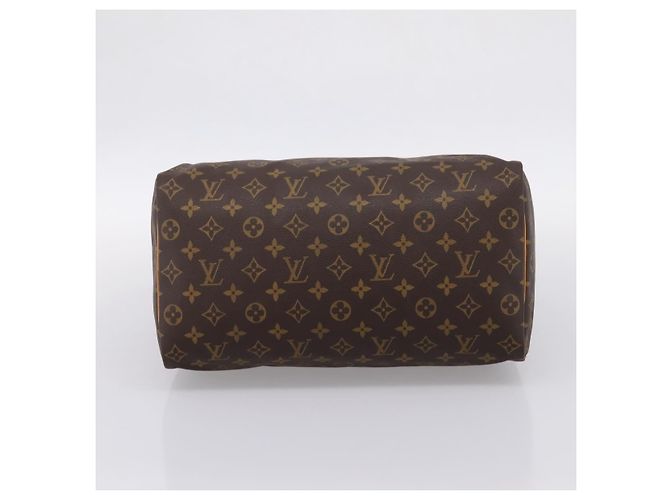 Borsa a mano LOUIS VUITTON Monogram Speedy 35 M41524 LV Auth 201426 Monogramma - vista 5