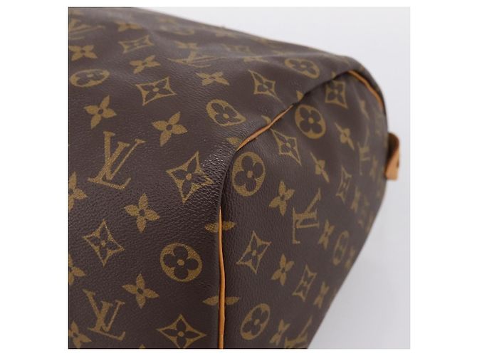 Borsa a mano LOUIS VUITTON Monogram Speedy 35 M41524 LV Auth 201426 Monogramma - vista 9