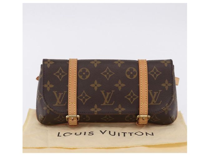 LOUIS VUITTON Monogram Pochette Marrell Waist bag M51159 LV Auth 203156V Monogramma - vista 12