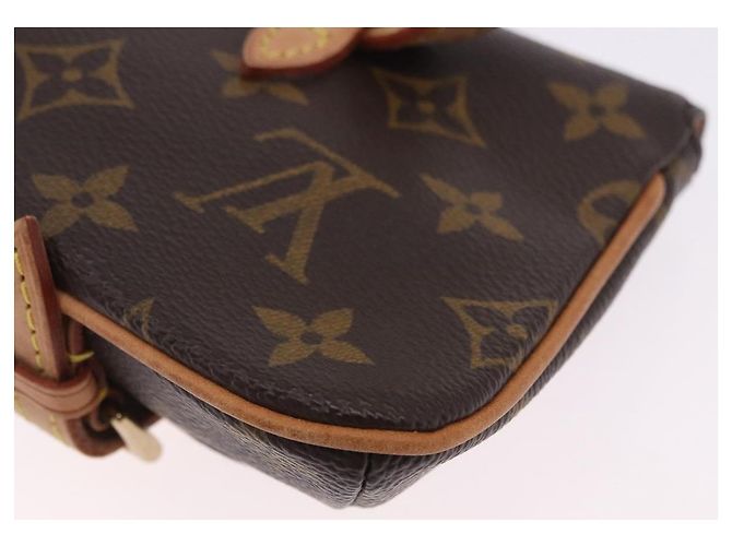 LOUIS VUITTON Monogram Pochette Marrell Waist bag M51159 LV Auth 203156V Monogramma - vista 17