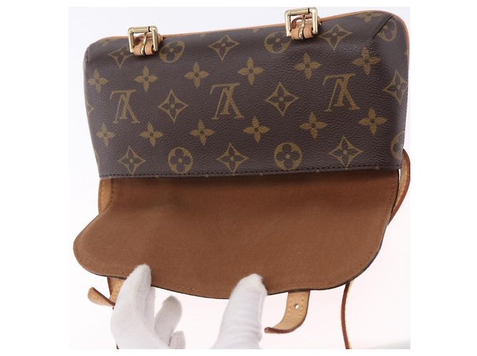 LOUIS VUITTON Monogram Pochette Marrell Waist bag M51159 LV Auth 203156V Monogramma - vista 19