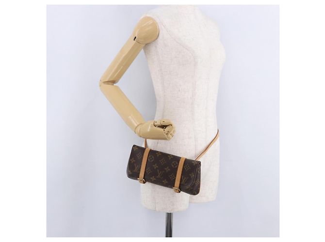 LOUIS VUITTON Monogram Pochette Marrell Waist bag M51159 LV Auth 203156V Monogramma - vista 24
