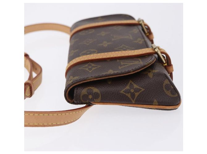 LOUIS VUITTON Monogram Pochette Marrell Waist bag M51159 LV Auth 203156V Monogramma - vista 4