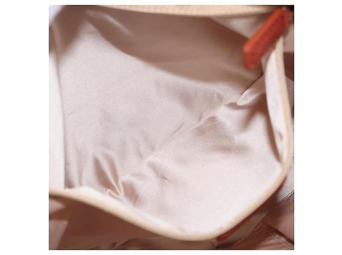 Borsa a tracolla Christian Dior in pelle marrone e oro Auth 202621V - vista 23