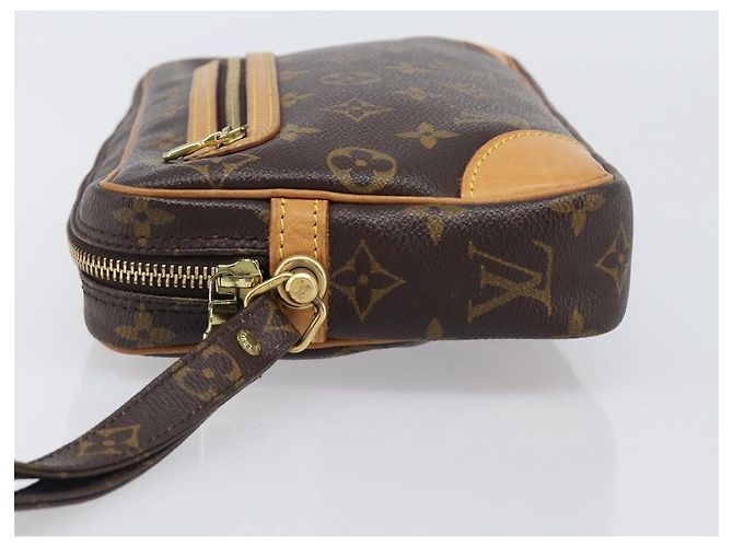 LOUIS VUITTON Monogram Marly Dragonne GM Clutch Bag M51825 LV Auth 201204A Monogramma - vista 4