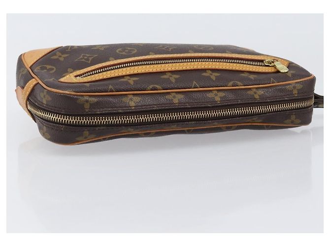 LOUIS VUITTON Monogram Marly Dragonne GM Clutch Bag M51825 LV Auth 201204A Monogramma - vista 5