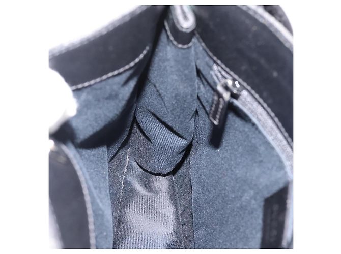 Borsa a tracolla GUCCI GG Canvas Nera 91762 Auth mr2911 Nero - vista 20