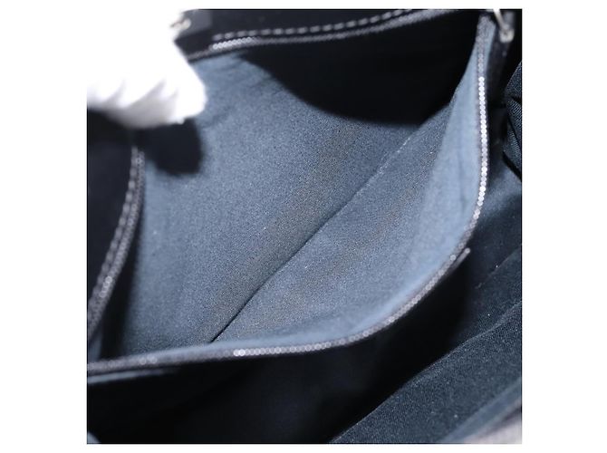 Borsa a tracolla GUCCI GG Canvas Nera 91762 Auth mr2911 Nero - vista 22