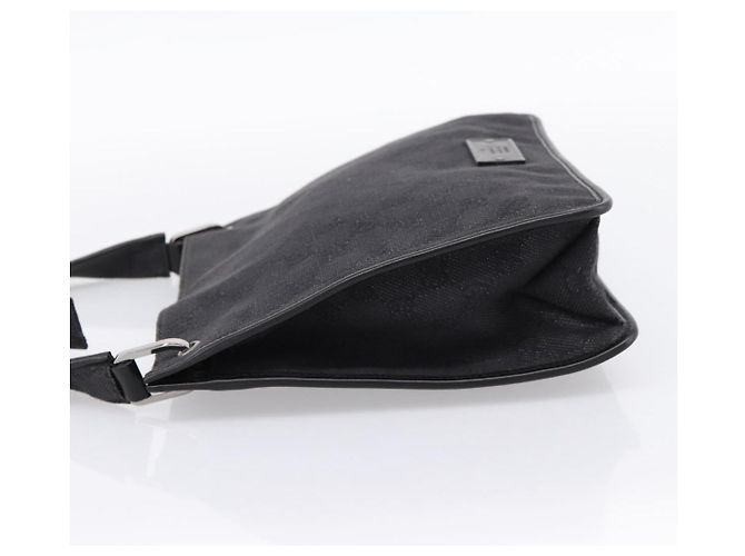 Borsa a tracolla GUCCI GG Canvas Nera 91762 Auth mr2911 Nero - vista 3