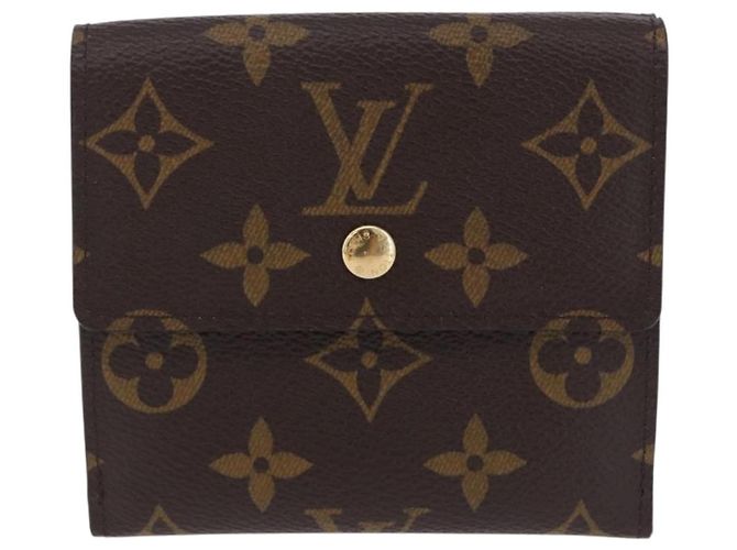 LOUIS VUITTON Monogram Portefeuille Elise Trifold Wallet M61654 LV Auth am12590V Monograma - Ansicht 13