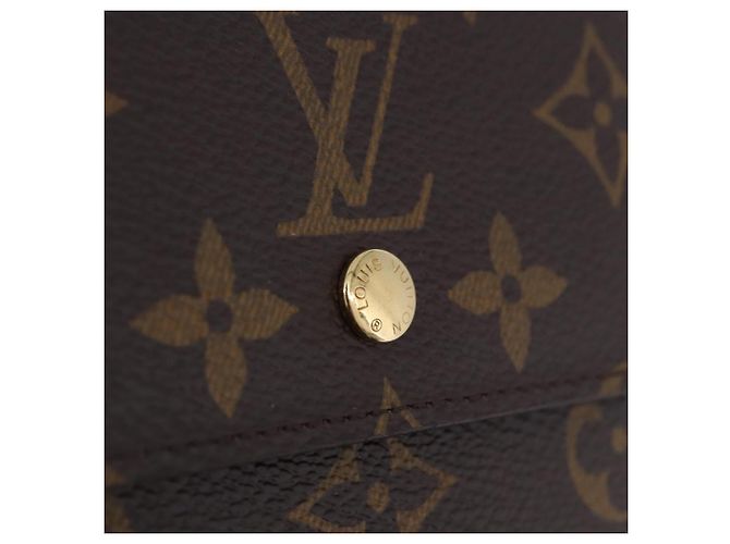 LOUIS VUITTON Monogram Portefeuille Elise Trifold Wallet M61654 LV Auth am12590V Monograma - Ansicht 17